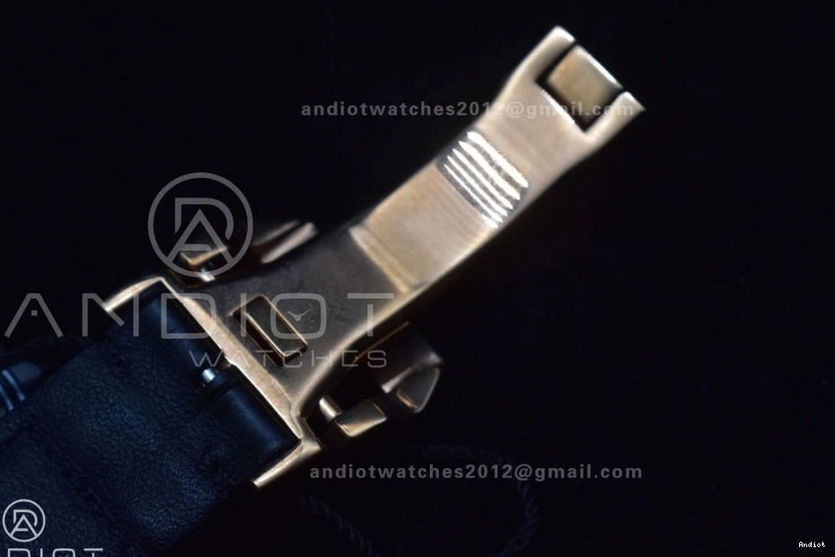 1:1 (Same IW371482 Chrono on Black A7750 Edition as Portuguese Genuine) Leather Best Thickness Strap ZF 0111